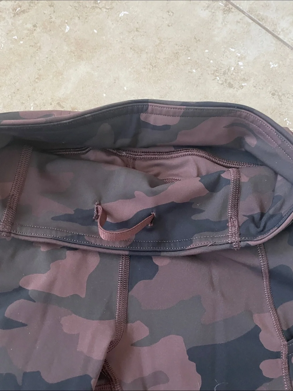 lululemon athletica Women's Camo Fast and Free Leggings size 2